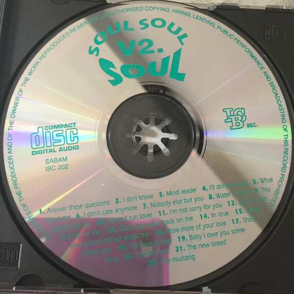 Various : Soul Soul Soul Vol. 2 (CD, Comp, RM)