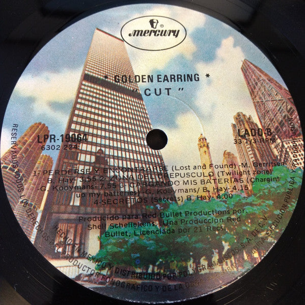 Golden Earring : Cut (LP, Album)
