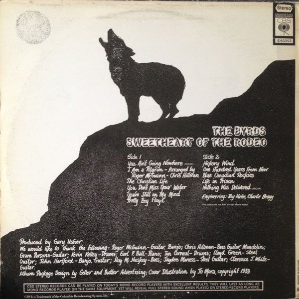The Byrds : Sweetheart Of The Rodeo (LP, Album)
