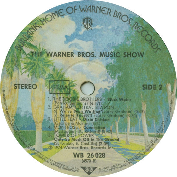 Various : The Warner Bros. Music Show (LP, Comp)