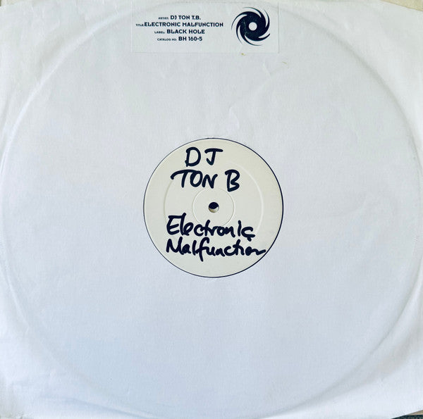 DJ Ton T.B. : Electronic Malfunction (12", Promo, W/Lbl)