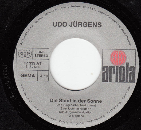 Udo Jürgens : Tante Emma (7", Single)