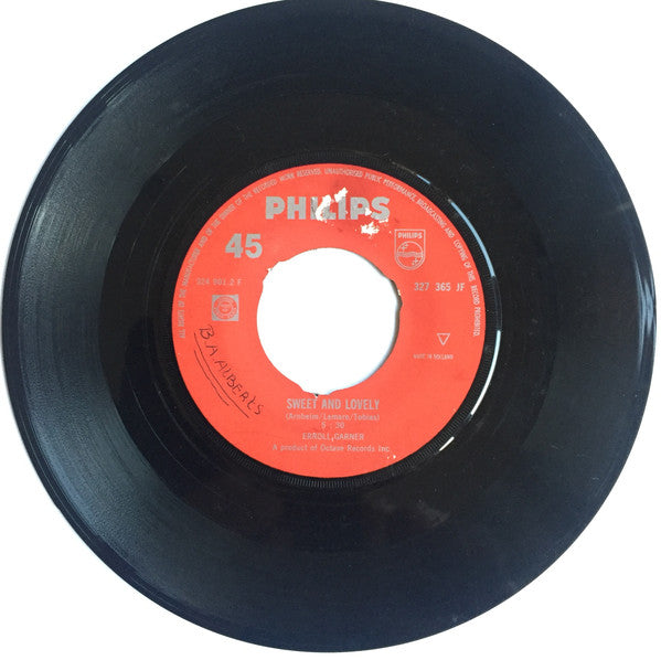 Erroll Garner : One World Concert  (7")