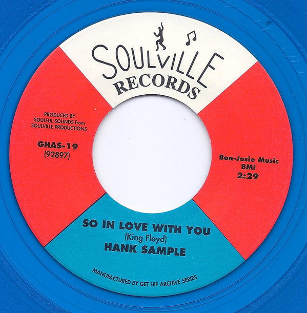 Hank Sample / Bobby Fulton : So In Love With You / It's Good To Be Lonely Sometimes (7")