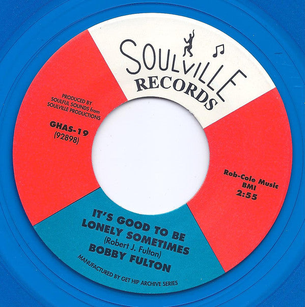 Hank Sample / Bobby Fulton : So In Love With You / It's Good To Be Lonely Sometimes (7")