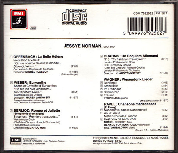 Jessye Norman : L'Incomparable (CD, Comp)