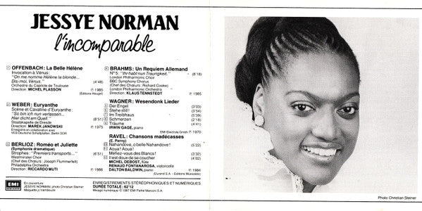 Jessye Norman : L'Incomparable (CD, Comp)