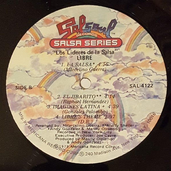 Libre : Los Lideres De La Salsa (LP, Album, RE, RP)