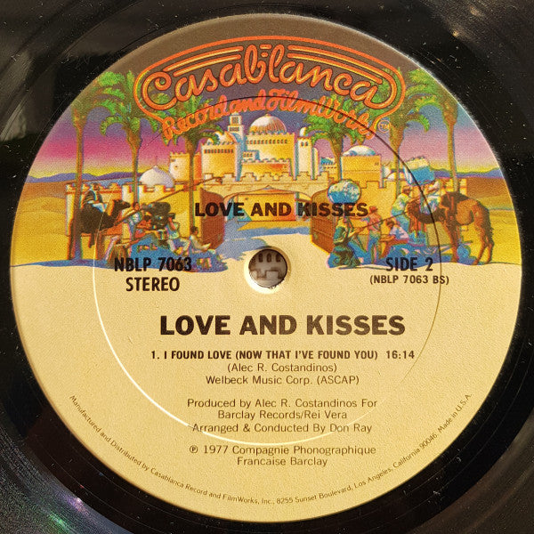Love And Kisses* : Love And Kisses (LP, Album, Pit)