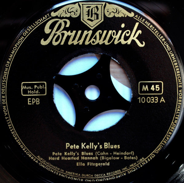 Ella Fitzgerald : Pete Kelly's Blues (7", EP)