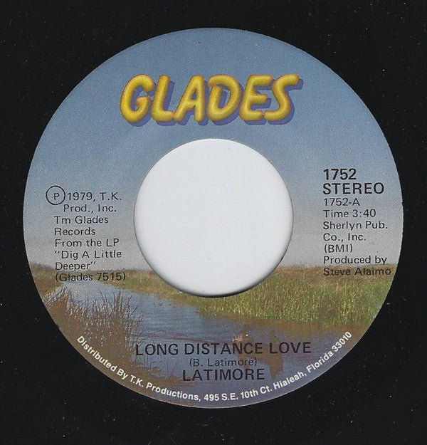 Latimore (2) : Long Distance Love (7", Single)