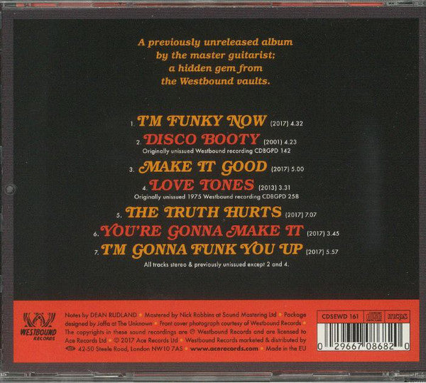 Melvin Sparks : I'm Funky Now (CD, Album)