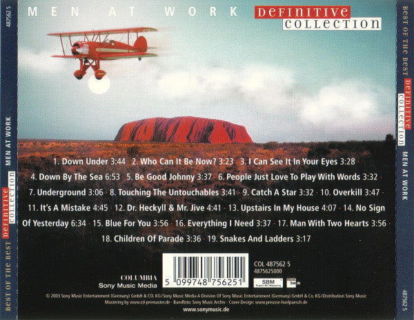 Men At Work : Definitive Collection (CD, Comp, RE, RM)