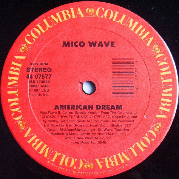 Mico Wave : Instant Replay (12")