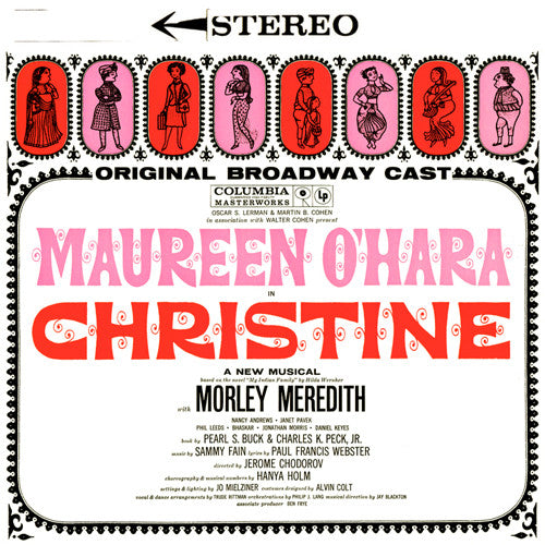Maureen O'Hara : Christine: A New Musical (Original Broadway Cast) (CD, Album, RE, RM)