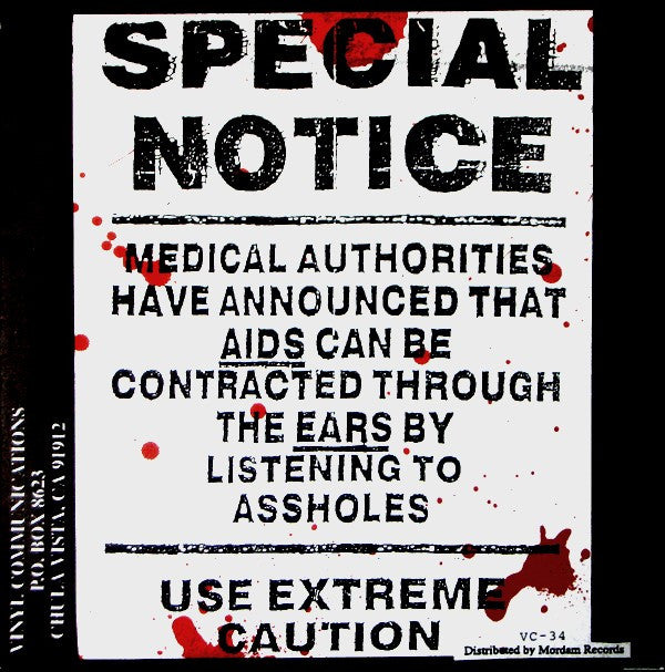 Drone (12) : If You Can't Eat It Or Fuck It Kill It! (7")