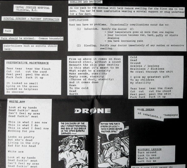 Drone (12) : If You Can't Eat It Or Fuck It Kill It! (7")