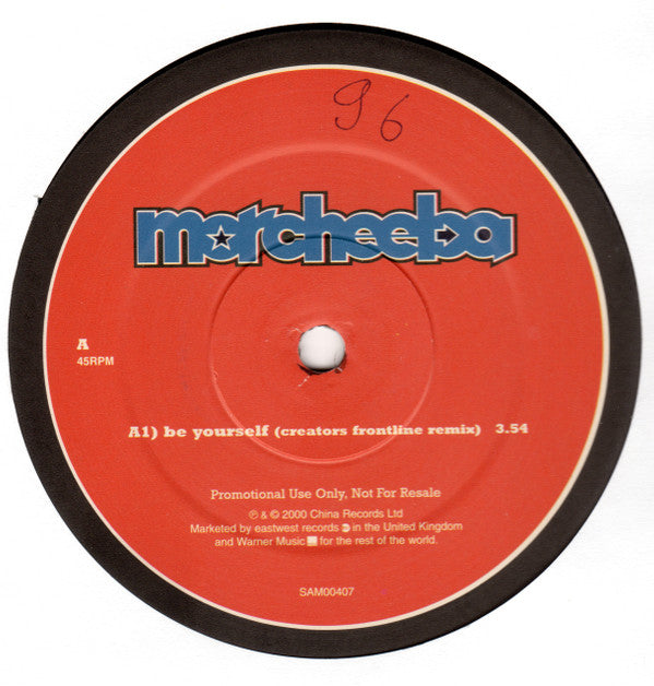 Morcheeba : Be Yourself (12", Promo)