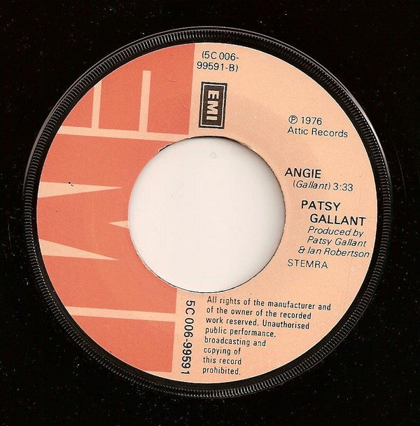 Patsy Gallant : From New York To L.A. (7", Single)