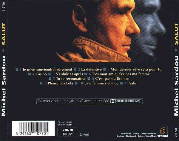 Michel Sardou : Salut (CD, Album)