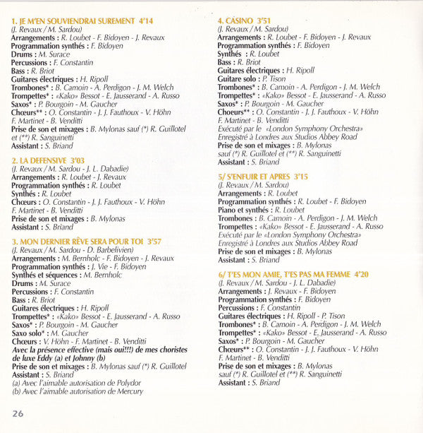 Michel Sardou : Salut (CD, Album)