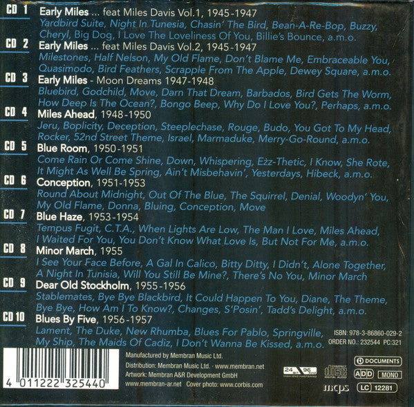 Miles Davis : Out Of The Blue (Box, Comp + 10xCD, Comp, Mono)