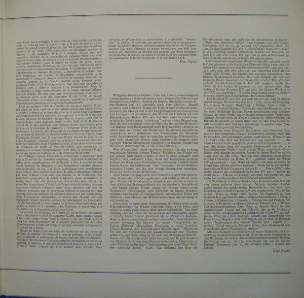Murray Perahia - Mozart*, English Chamber Orchestra : Mozart Concerti N° 24. C Minor / C-moll / Ut Mineur. K.491 / N° • 14. E-flat / Es-dur / Mi Bémol. K.449 (LP)