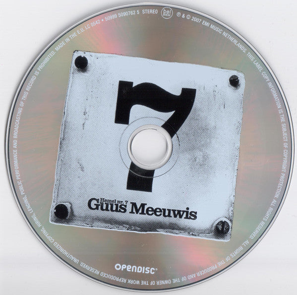 Guus Meeuwis : Hemel Nr. 7 (CD, Album, Enh)