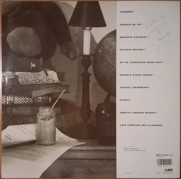 Miguel Bosé : Los Chicos No Lloran (LP, Album)