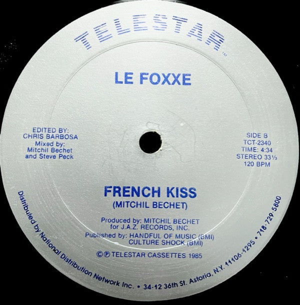 Le Foxxe : French Kiss (12")
