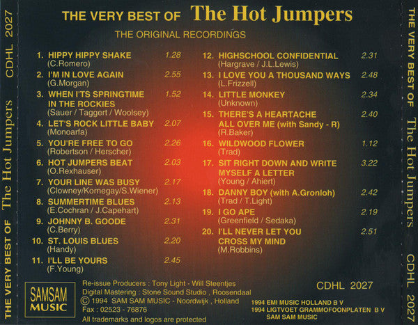 The Hot Jumpers : The Very Best Of The Hot Jumpers (CD, Album, Comp)
