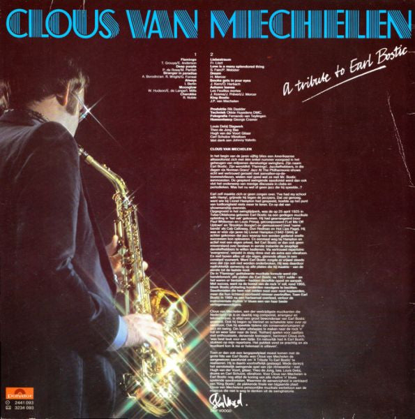 Clous van Mechelen : A Tribute To Earl Bostic (LP, Album)