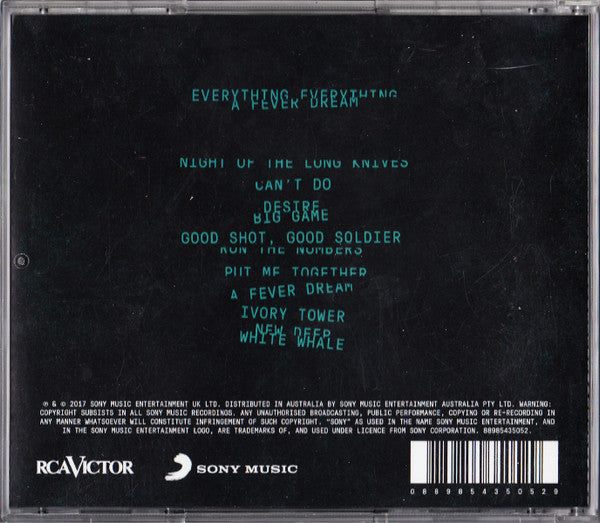 Everything Everything : A Fever Dream (CD, Album)