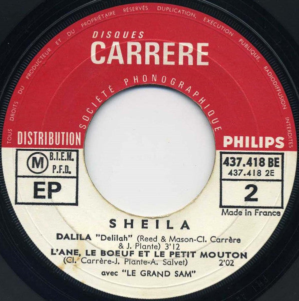 Sheila (5) : Quand Une Fille Aime Un Garçon (7", EP)