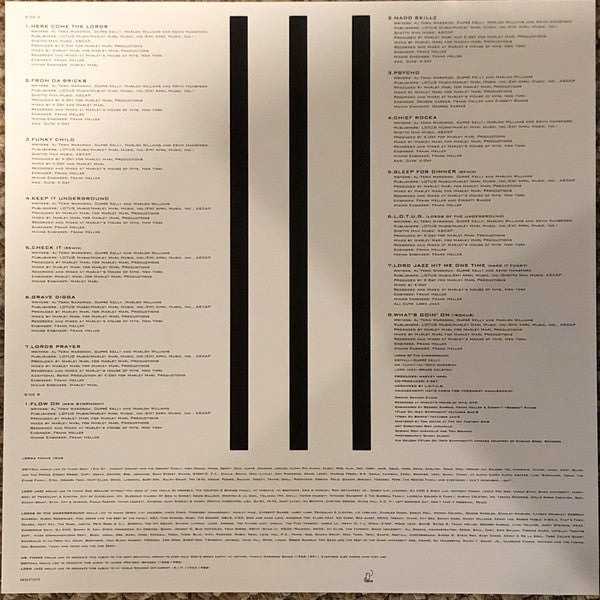 Lords Of The Underground : Here Come The Lords (2xLP, Album, Ltd, Num, RE, Gre)
