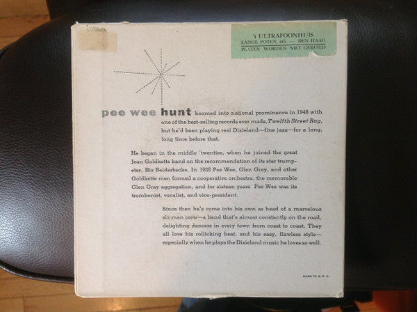 Pee Wee Hunt And His Orchestra : Dixieland (7", EP)