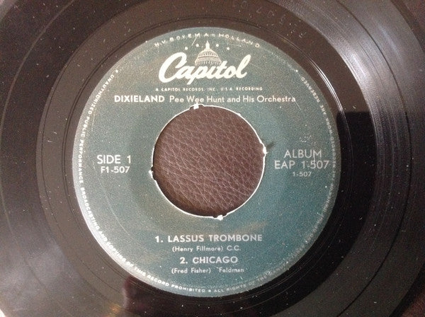 Pee Wee Hunt And His Orchestra : Dixieland (7", EP)