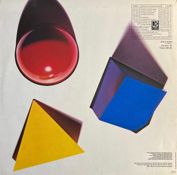 Gamma (5) : Gamma 3 (LP, Album)