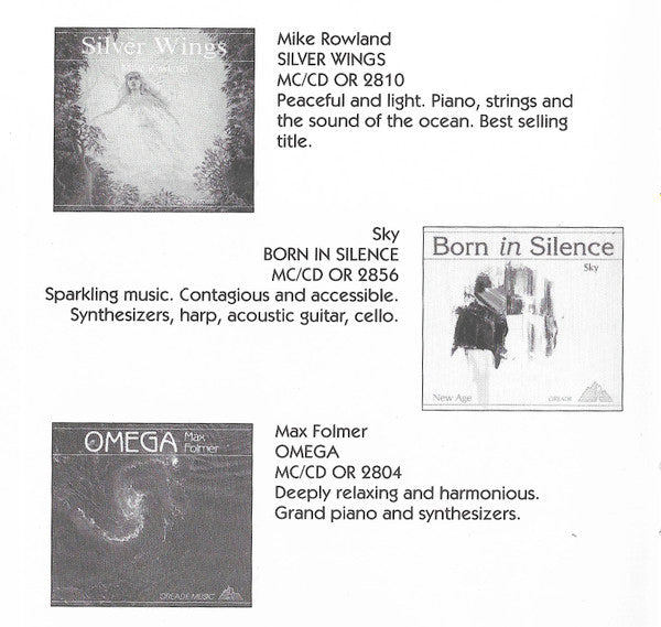 Various : New Age Music I (CD, Comp)