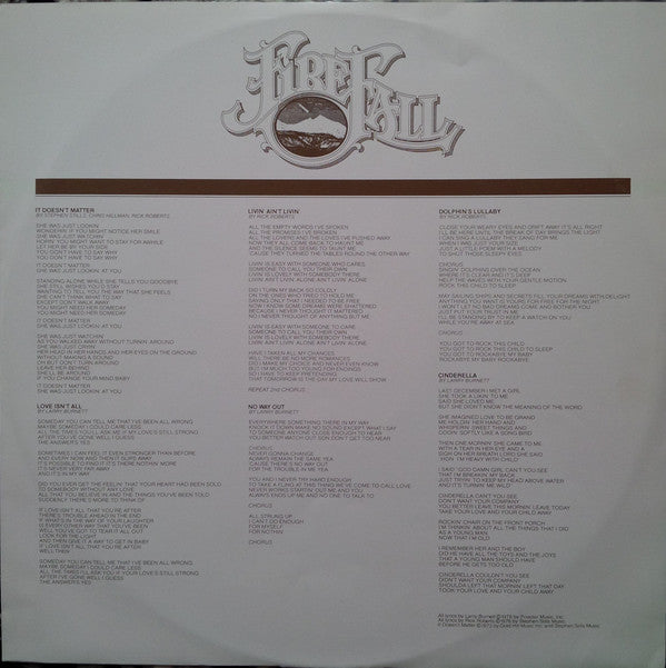 Firefall : Firefall (LP, Album)