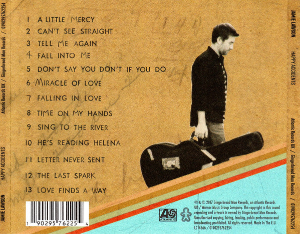 Jamie Lawson : Happy Accidents (CD, Album)