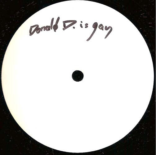 DJ Duck : Donald D. Is Gay (12", Maxi, Promo, W/Lbl)
