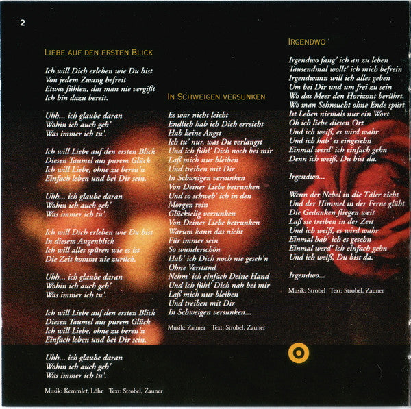 Münchener Freiheit : Liebe Auf Den Ersten Blick (CD, Album)