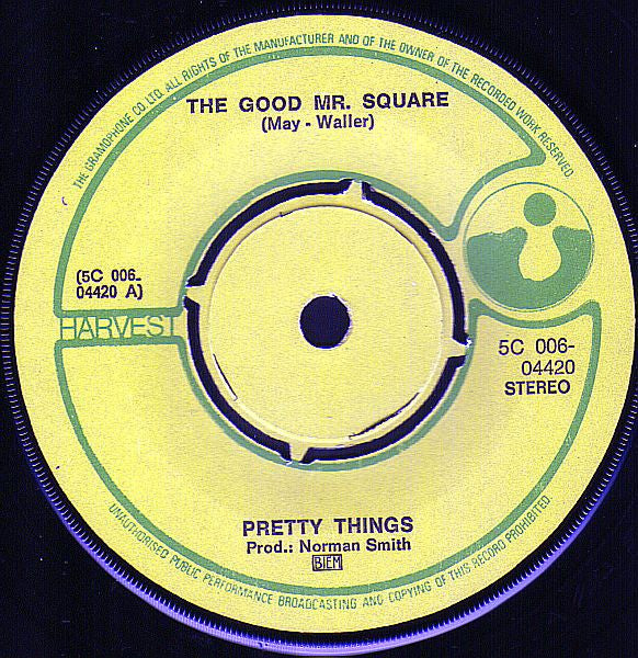The Pretty Things : The Good Mr. Square (7", Single)