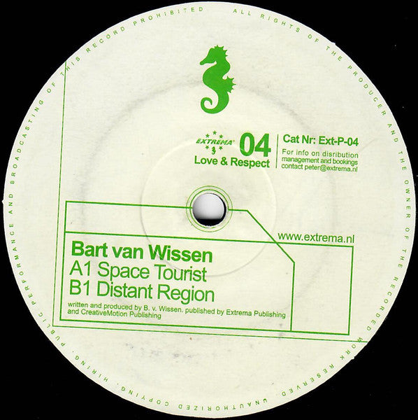 Bart Van Wissen : Space Tourist (12")