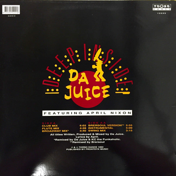 Da Juice Featuring April Nixon : Deep Inside (12")