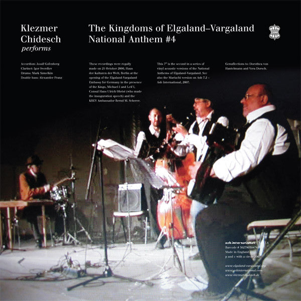 Kabu Kabu ~ Klezmer Chidesch : The Kingdoms Of Elgaland-Vargaland National Anthem #3 ~ #4 (7", Single, Ltd)