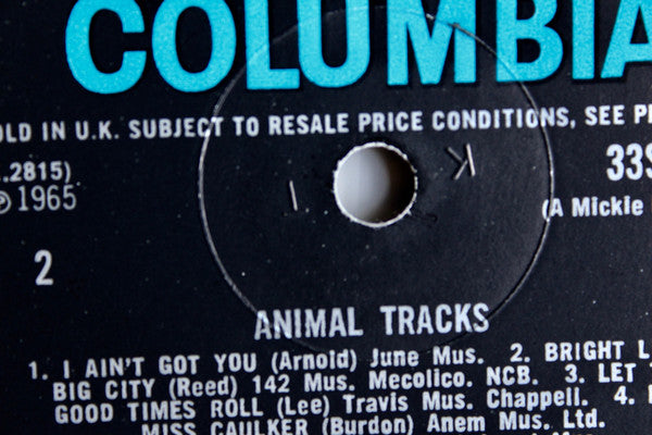 The Animals : Animal Tracks (LP, Album, Mono, RP)