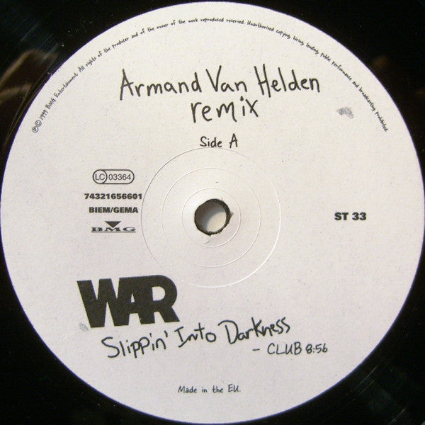 War : Slippin' Into Darkness (Armand Van Helden Remixes) (12")