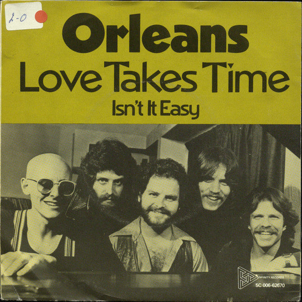 Orleans : Love Takes Time (7", Single)